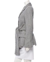 Proenza Schouler Tweed Belted Jacket W Tags