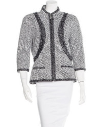 Chanel Tweed Inset Jacket