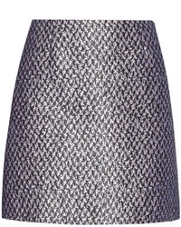 Balenciaga Tweed Jacquard Mini Skirt