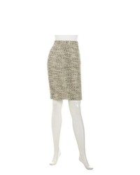 Moschino Cheap & Chic Tweed High Waist Pencil Skirt
