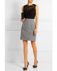 Dolce & Gabbana Tweed Mini Skirt