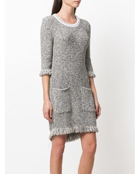 Sonia Rykiel Tweed Fringed Dress