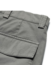Brunello Cucinelli Cotton Twill Cargo Trousers