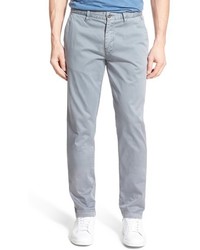 Grey Twill Pants for Men | Lookastic