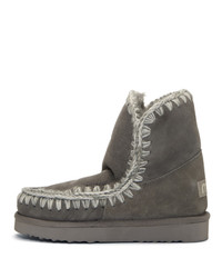 Mou Grey 18 Ankle Boots