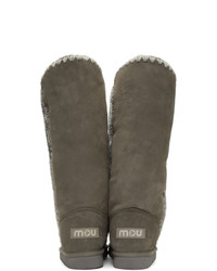 Mou Grey 40 Tall Boots