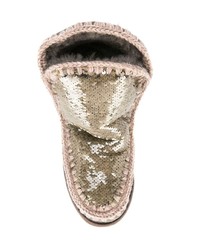 Mou Sequinned Snow Boots