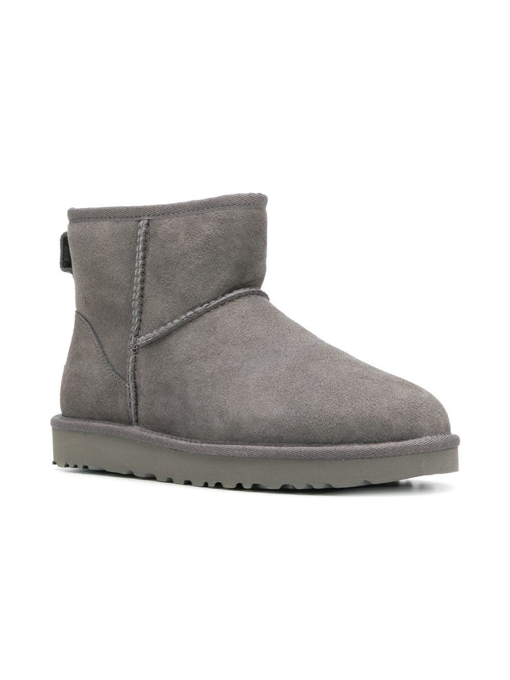 black and gray ugg boots