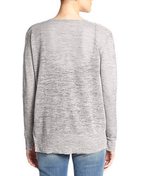 J Brand Berendo V Neck Long Sleeve Sweater