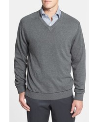 Cutter & Buck Broadview Cotton V Neck Sweater