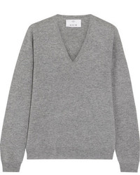 Allude Cashmere Sweater Gray