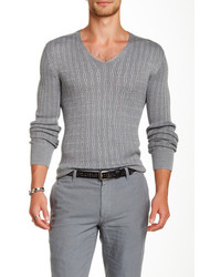 John Varvatos Collection V Neck Sweater