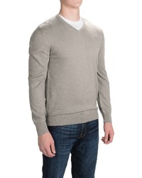 Barbour Cotton Cashmere Sweater V Neck