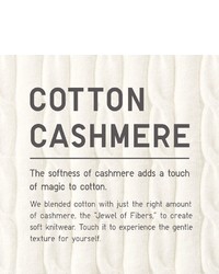 Uniqlo Cotton Cashmere V Neck Sweater