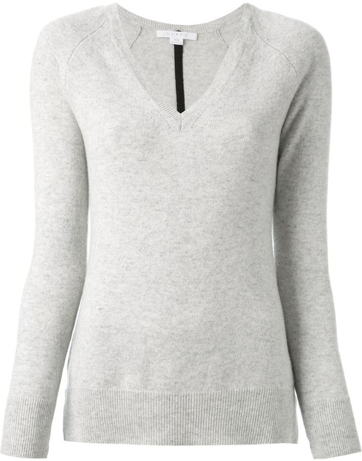 Duffy V Neck Cashmere Sweater, $293 | farfetch.com | Lookastic