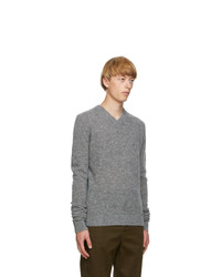 DSQUARED2 Grey Alpaca Knit Sweater