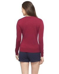 Merona Merino Wool V Neck Sweater
