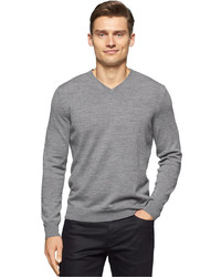 Calvin Klein Merino Wool V Neck Sweater