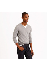 J.Crew Slim Cotton Cashmere V Neck Sweater