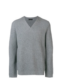 Falke V Neck Knit Sweater