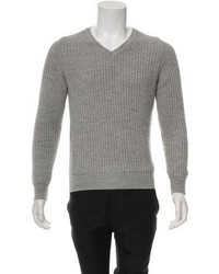 Marc Jacobs V Neck Woven Sweater