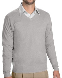 Peter Millar Wool Silk Cashmere Sweater V Neck