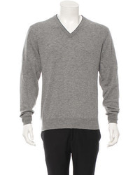 Dunhill Wool V Neck Sweater