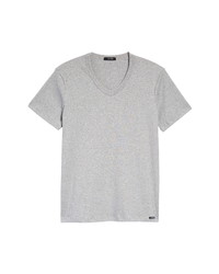 Tom Ford Cotton Jersey V Neck T Shirt