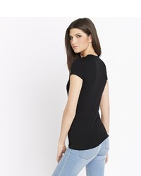 Dynamite Fitted V Neck Tee