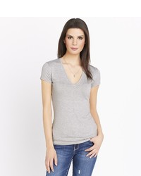 Dynamite Fitted V Neck Tee