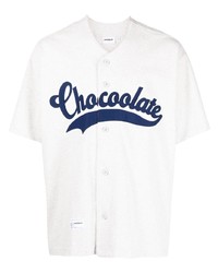 Chocoolate Logo Patch Buttoned T Shirt
