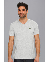 Lacoste Solid V Neck Tee 2 Pack
