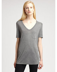 Alexander Wang T By Classic Pocket Tee