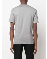 Fedeli V Neck Cotton T Shirt