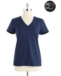 Lord & Taylor V Neck Tee