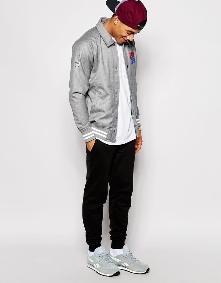 New Era Nfl Ny Giants Varsity Jacket, $89, Asos