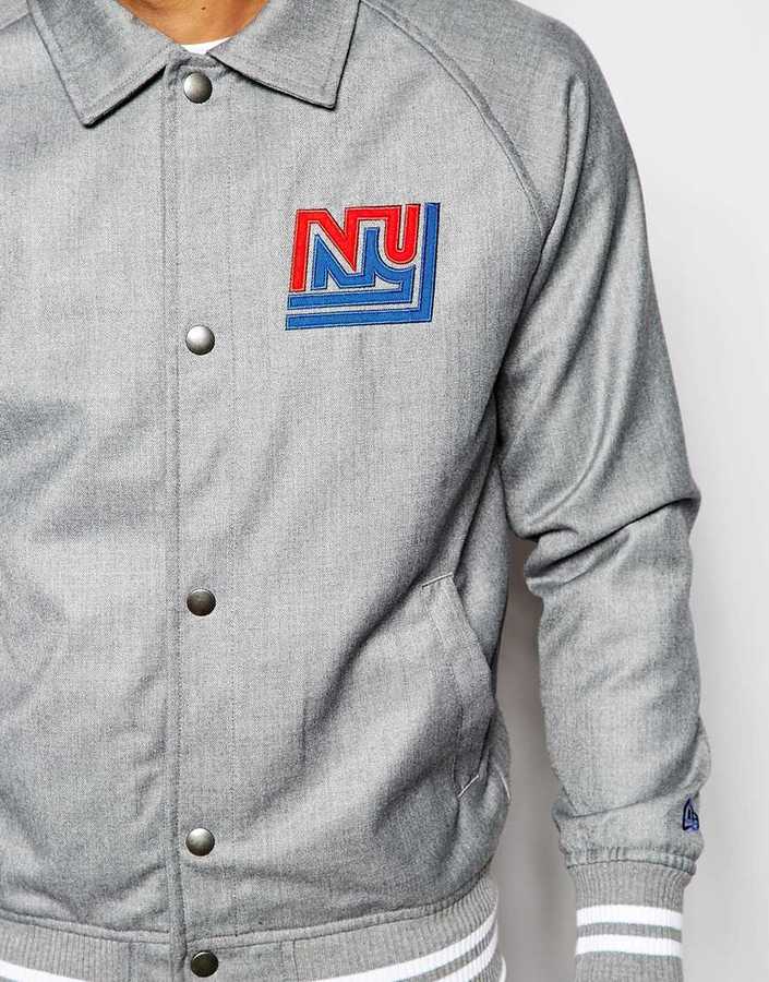 New Era Nfl Ny Giants Varsity Jacket, $89, Asos