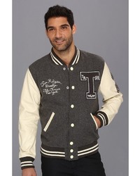 True Religion Richie Varsity Letterman Jacket Apparel