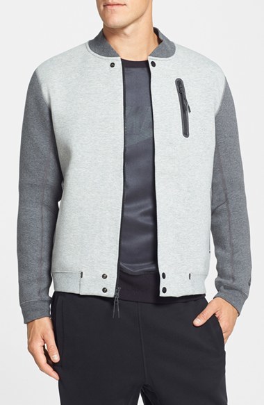 Nike Tech Varsity Jacket, $175 