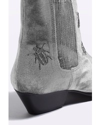 Ants Bug Embroidery Boots