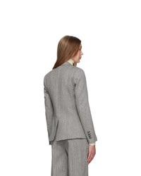 3.1 Phillip Lim Grey Merino Series Tweed Blazer