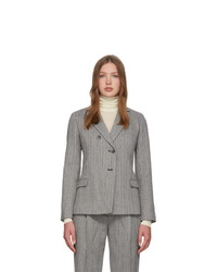3.1 Phillip Lim Grey Merino Series Tweed Blazer