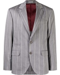 Brunello Cucinelli Striped Woven Blazer