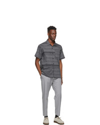 4SDESIGNS Grey Tailored Trousers