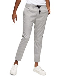 Topman Whyatt Classic Fit Stripe Trousers