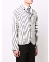 Thom Browne Striped Cotton Blazer