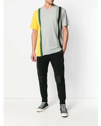 Diesel Colour Block Fitted T Shirt