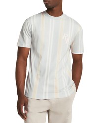 River Island Pastel Greek Stripe T Shirt