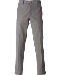 Incotex Striped Jacquard Trousers