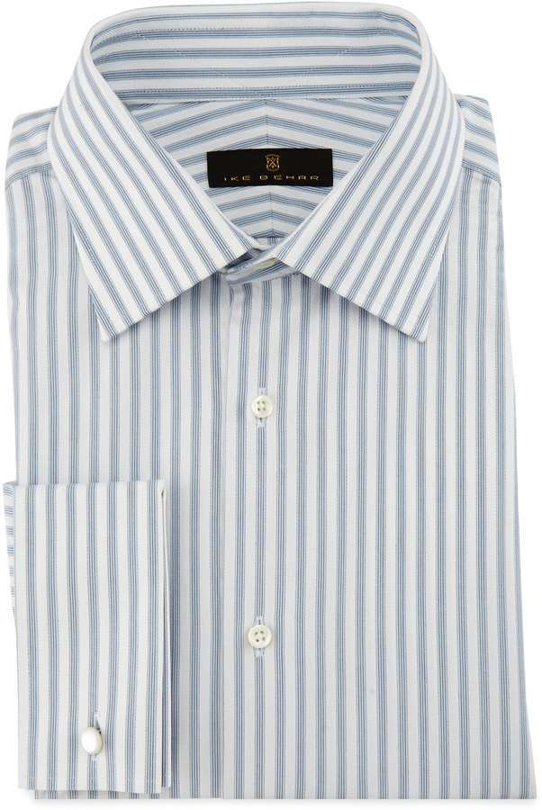 bold stripe dress shirt